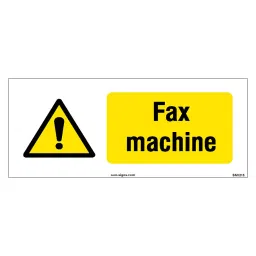 SUNSIGNS  Fax Machine Signages Size 400x200 mm HP Print + Vinyl, SN0218-image-97