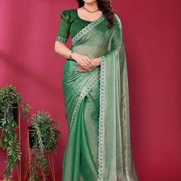 Moda Rapido Moda Rapido Stunning Jimmy Choo Saree with Diamond Embroidery & Designer Lace-picture-10