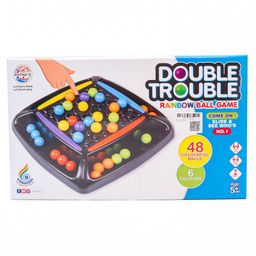 Ratnas Double Trouble Rainbow Ball Game - 49 Pieces-13