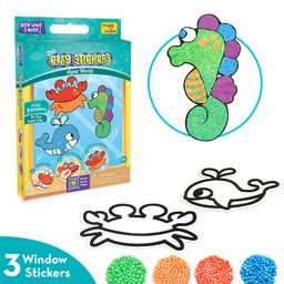 Imagi Make Clay Sticker Aqua World - Multi color-21