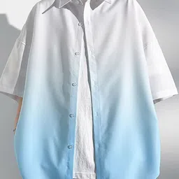 StyleCast x Revolte Men Oversized Fit Spread Collar Dyed Casual Shirt-image-26
