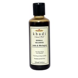 Natural Herbs Amla & Bhringraj Anti-Hair Fall Herbal Shampoo - 210ml-2