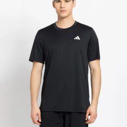 Adidas Black Regular Fit Sports T-Shirt-image-20