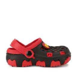 Disney by Bata Kids Grey & Red Back Strap Clogs-image-32
