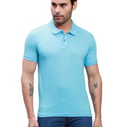 Parx Aqua Cotton Regular Fit Polo T-Shirt-picture-43