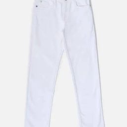 Allen Solly Junior White Slim Fit Jeans-image-69