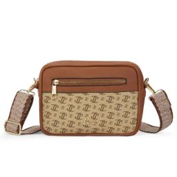 Lavie Taupe Printed Medium Sling Handbag-image-91