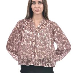 Only Cloud Dancer Regular Fit Printed Top-image-72