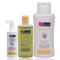 Dr. Batra's Hair Vitalizing Serum, Normal Shampoo & Hair Oil-image-96