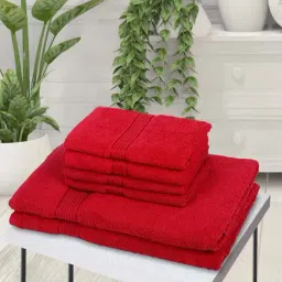 Bianca D'ross Red 380 Towel Set-image-11