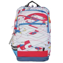 Wiki Squad 31 Ltrs White & Red Medium Backpack-image-12