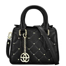 Eske Melba Black Embellished Medium Handbag-14