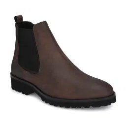 Delize Men's Brown Chelsea Boots-image-44