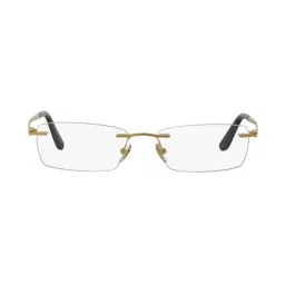 Ray-Ban 0RX6303I Highstreet Gold Rimless Rectangular Frame-image-9