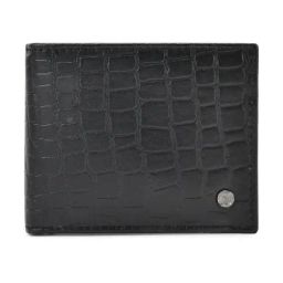 Woodland Black Animal Effect Leather Small Wallet-45