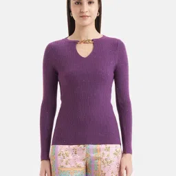 Kazo Purple Pullover-picture-36