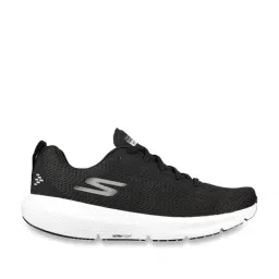 Skechers Men's GO RUN SUPERSONIC Black White Running Shoes-8