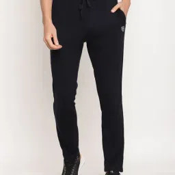 Octave Navy Regular Fit Trackpants-image-16