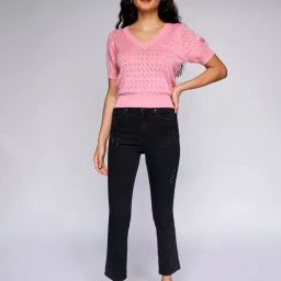 AND Black Straight Fit Jeans-image-90