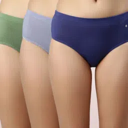 Enamor Multicolor Hipster Panty Set - Pack of 3-image-93