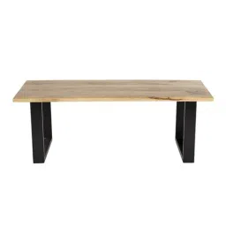 Home4U Bromley Beige Mango Wood Coffee Table-image-23