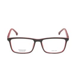 Police VPL877K561BUFR Black Rectangular Eye Frames For Men image 2