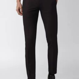 Van Heusen Brown Slim Fit Trousers-image-84