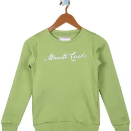 Monte Carlo Kids Green Printed Full Sleeves Sweatshirt-picture-36