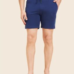Sweet Dreams Royal Blue Regular Fit Lounge Shorts-image-53