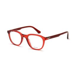 Police VPLF77K496NLFR Red Oval Unisex Eye Frames-picture-47