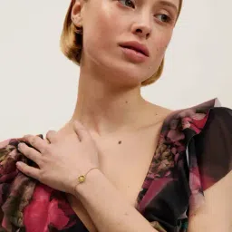 Ted Baker FLORIE: Pearl Flower Adjustable Bracelet-picture-7
