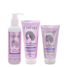 Curl up Set of 3 Moisturizing Shampoo+Hydrating Conditioner+Defining Cream-27