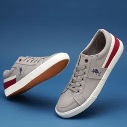 U.S. Polo Assn. Men Grey Sneakers-picture-14