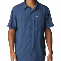 Columbia Blue Regular Fit Shirt-picture-27