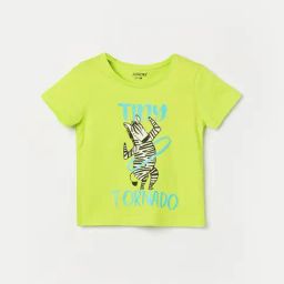 Juniors by Lifestyle Baby Girls Yellow T-Shirt-image-75