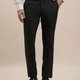 Turtle Charcoal Slim Fit Trousers-image-10