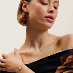 Ted Baker MONELLE: Monogram Button Adjustable Bracelet-image-42