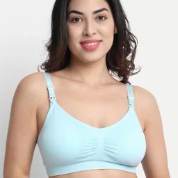 Spiaty Blue Nursing Bra-image-87