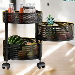Go Hooked Black Set of 1 Regular Multi-Utility Organisers image 3