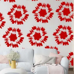 KAYRA DECOR White Blast Art Design Wall Stencil-image-49