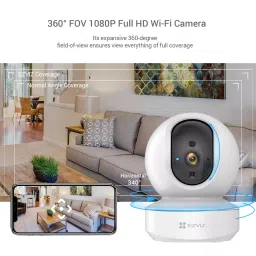 EZVIZ Security Camera Indoor WiFi 1080P, Vision, 2-Way Audio, Compatible with Alexa(TY1) image 5