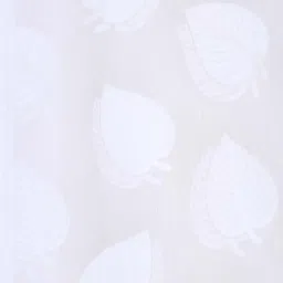 Hosta Homes Polyester Net Leaf Design 5 ft. Window Curtain 1 pc. image 4