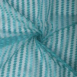 Hosta Homes Polyester Net Zig Zag Design 5 ft. Window Curtain 1 pc. image 5