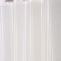Hosta Homes Polyester Net Zig Zag Design 5 ft. Window Curtain 1 pc. image 2
