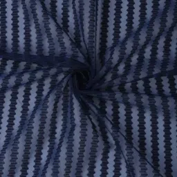Hosta Homes Polyester Net Zig Zag Design 5 ft. Window Curtain 1 pc. image 5