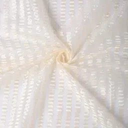 Hosta Homes Polyester Net Zig Zag Design 5 ft. Window Curtain 1 pc. image 5
