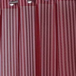 Hosta Homes Polyester Net Zig Zag Design 5 ft. Window Curtain 1 pc. image 2