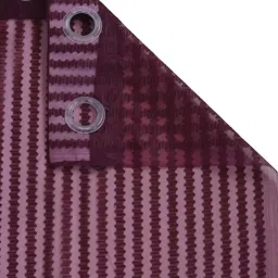 Hosta Homes Polyester Net Zig Zag Design 5 ft. Window Curtain 1 pc. image 3