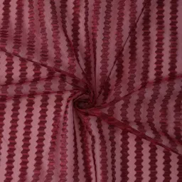 Hosta Homes Polyester Net Zig Zag Design 5 ft. Window Curtain 1 pc. image 5