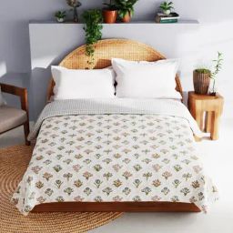 Bianca MEZZO Grey Cotton 140 TC 150 GSM Double Size Dohar-image-57